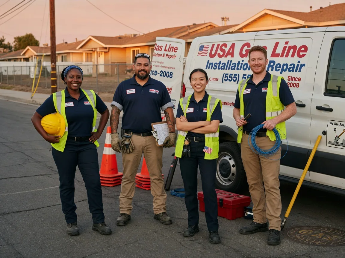 Gas Line Installation company in Wetmore, MI